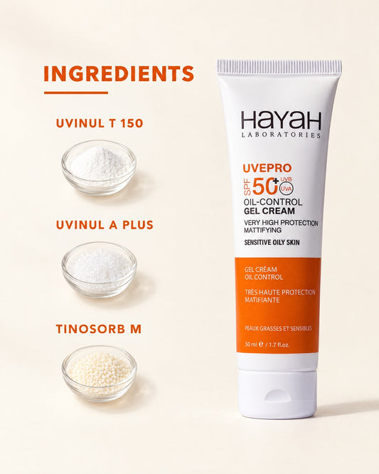 UVEPRO Oil-Control Gel Cream SPF50+ 50ml