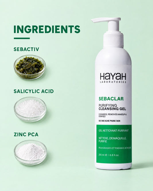 SEBACLAR Purifying Cleansing Gel 200ml