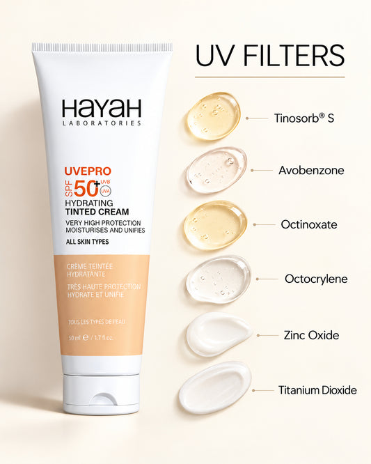 UVEPRO Hydrating Tinted Cream SPF50+ 50ml