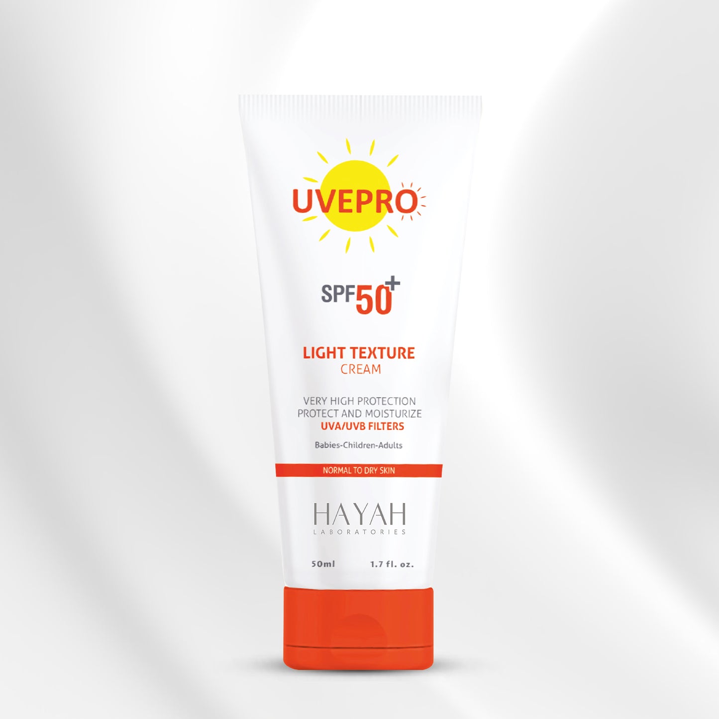 UVEPRO Light Texture Cream SPF 50+ 50ml