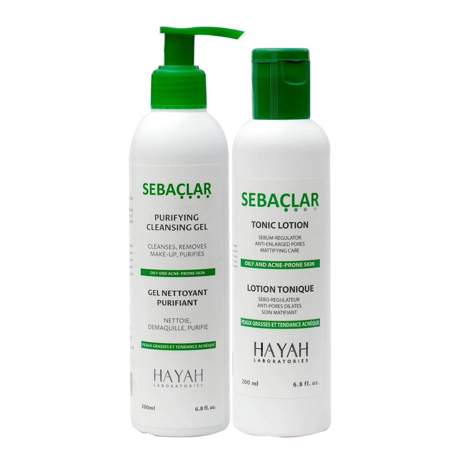 SEBACLAR Care Box (Purifying cleansing + Tonic)