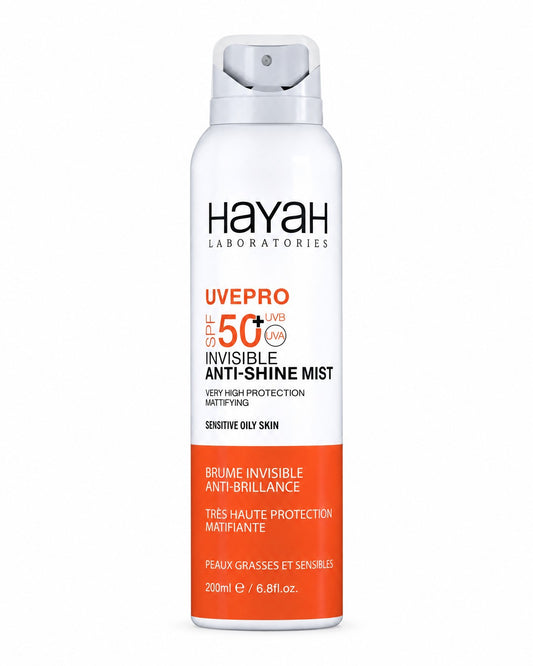 UVEPRO Invisible Anti-Shine Mist SPF50+ 150ml Spray