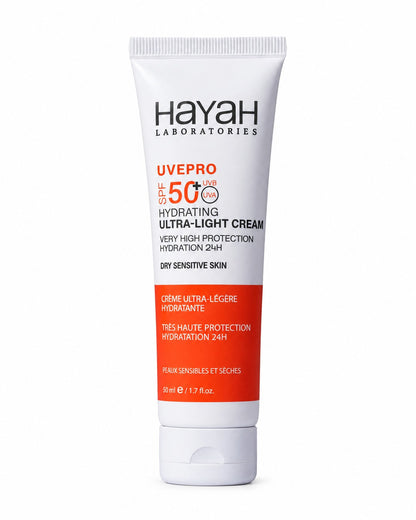 UVEPRO Hydrating Ultra Light Cream SPF50+ 50ml