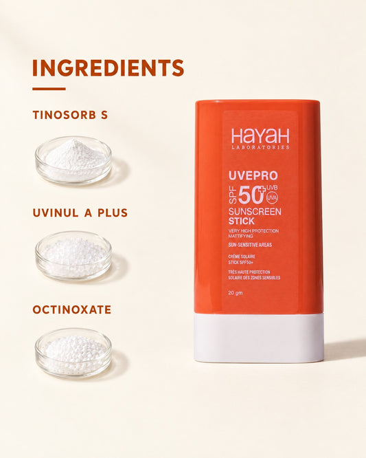 UVEPRO Sunscreen Stick SPF 50+ 20gm
