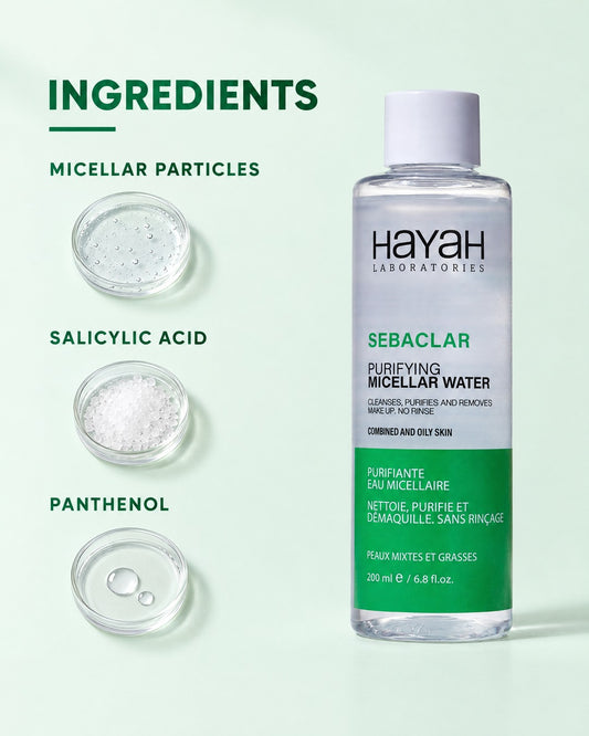 SEBACLAR Purifying Micellar Water 200ml