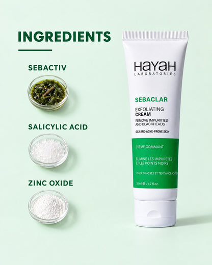 SEBACLAR Exfoliating Cream 50ml