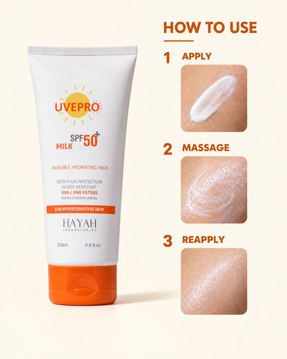 UVEPRO Milk SPF 50+ 200ml