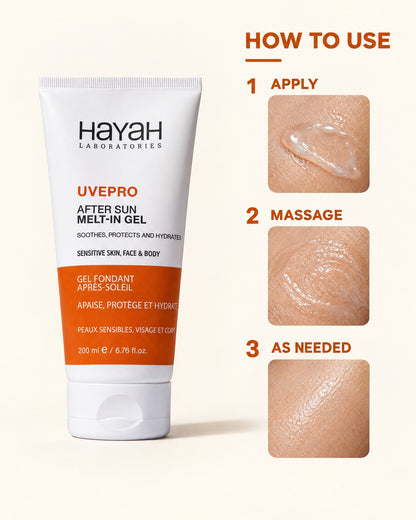 UVEPRO After Sun Melt-in Gel 200ml