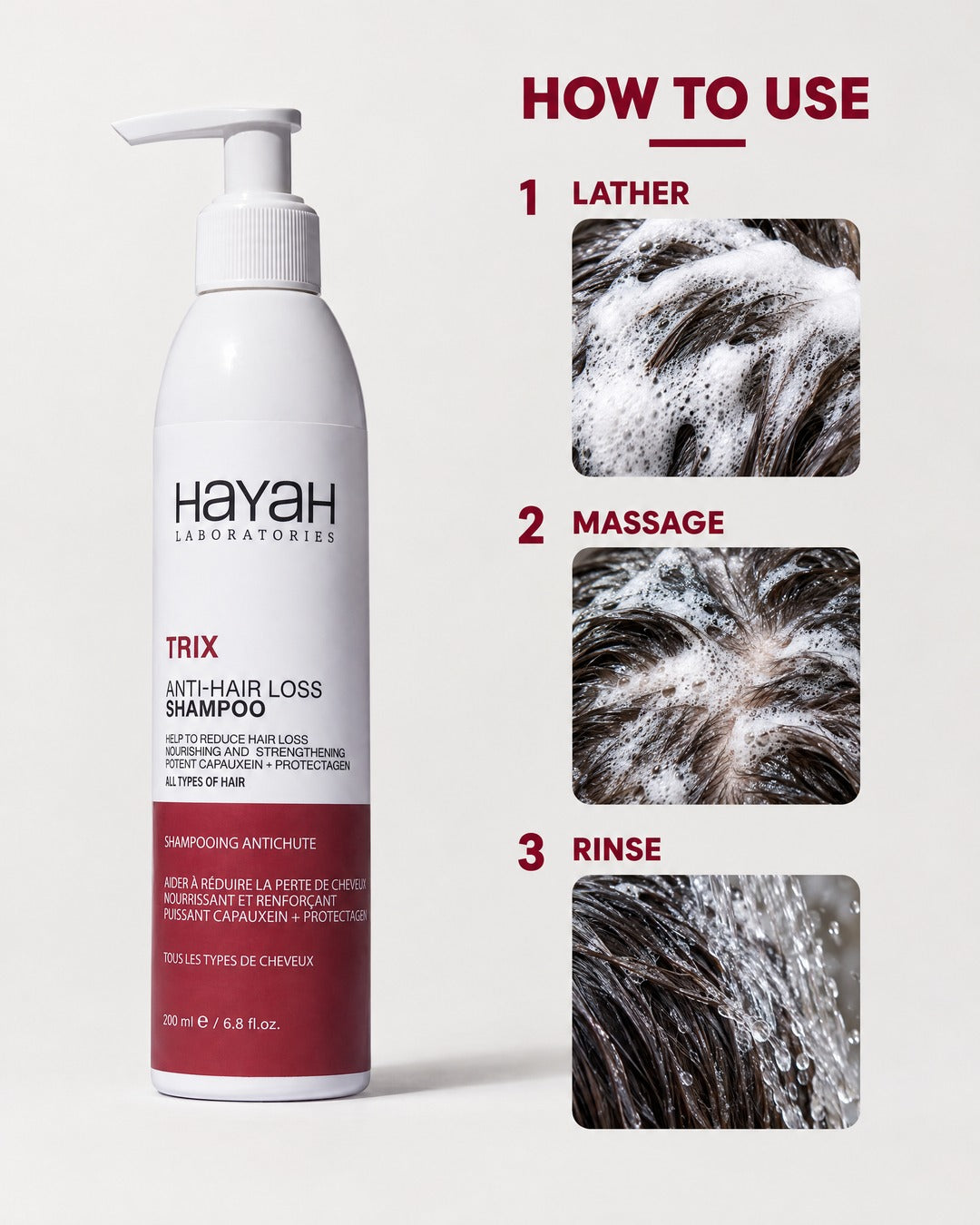 Trix Anti Hair loss Shampoo 200ml
