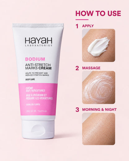 BODIUM Anti_Stretch Marks Cream 200ml