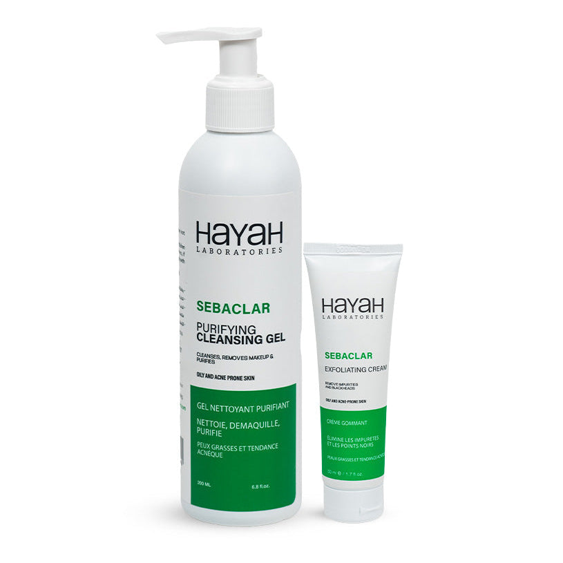 SEBACLAR Box (Purifying Cleansing + Exfoliating Cream)
