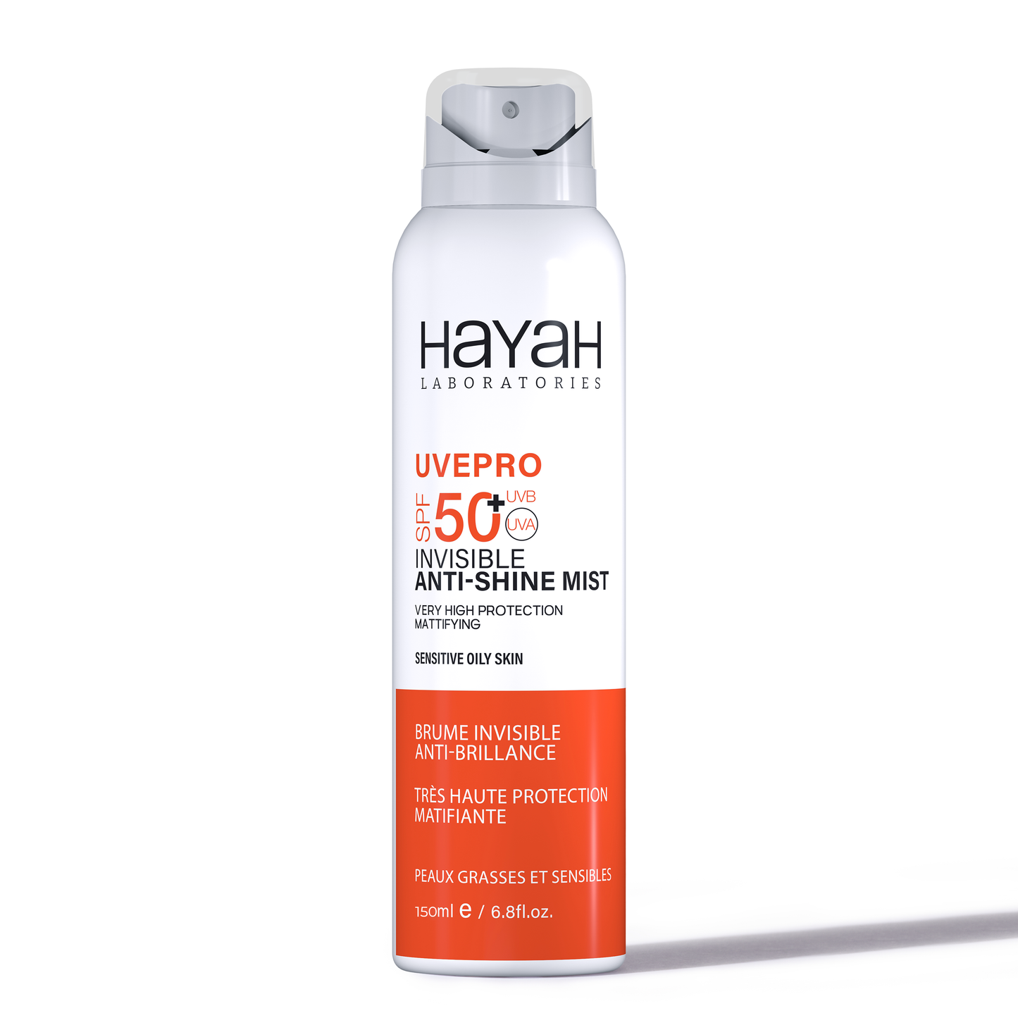 يوفي برو بخاخ ميست مضاد للمعان بعامل حماية من الشمس +50 