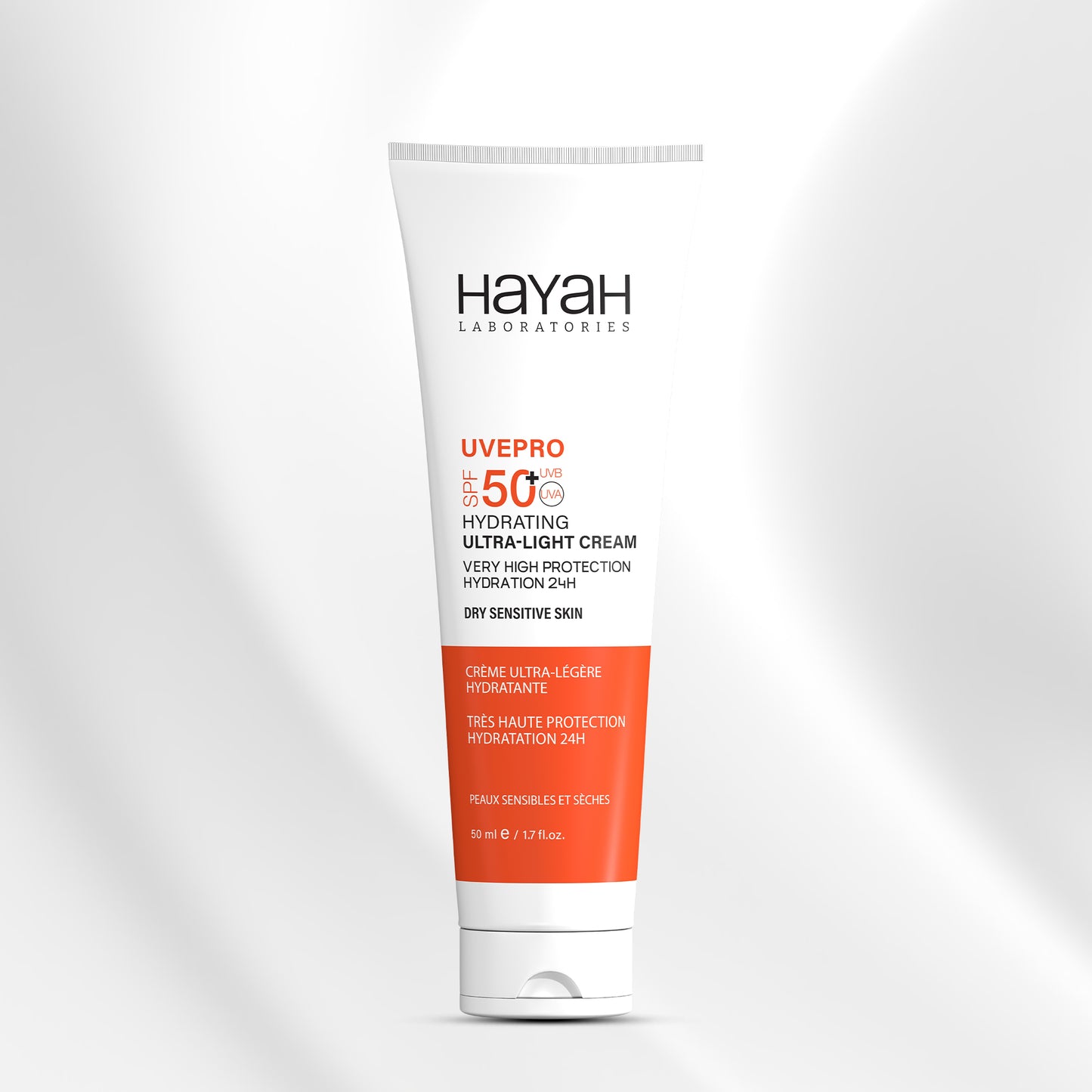 UVEPRO Hydrating ultra light cream SPF50+ 50 ml
